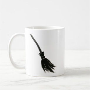 Mug Balai de Sorcière Minimaliste – Conception de Pinc