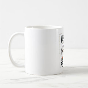 Mug Balai de sorcière vintage Halloween Citrouille Lun