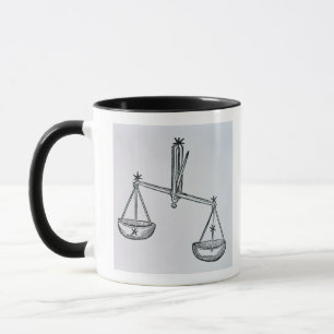 Mug Balance (les échelles) une illustration du 'Poeti