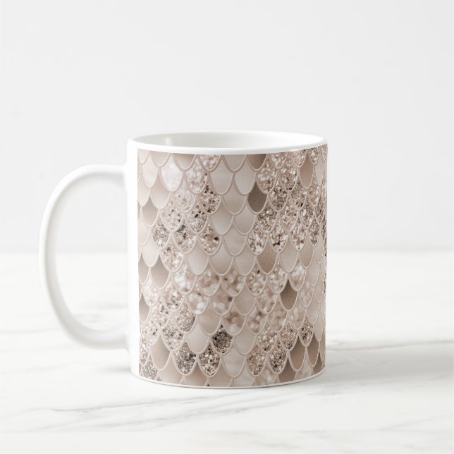Mug Balances de sirène Brown beige souple Glam 1 (Gauche)