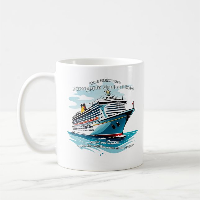 Mug Balançoires Mona Littlemore's Pineapple Cruise Lin (Gauche)