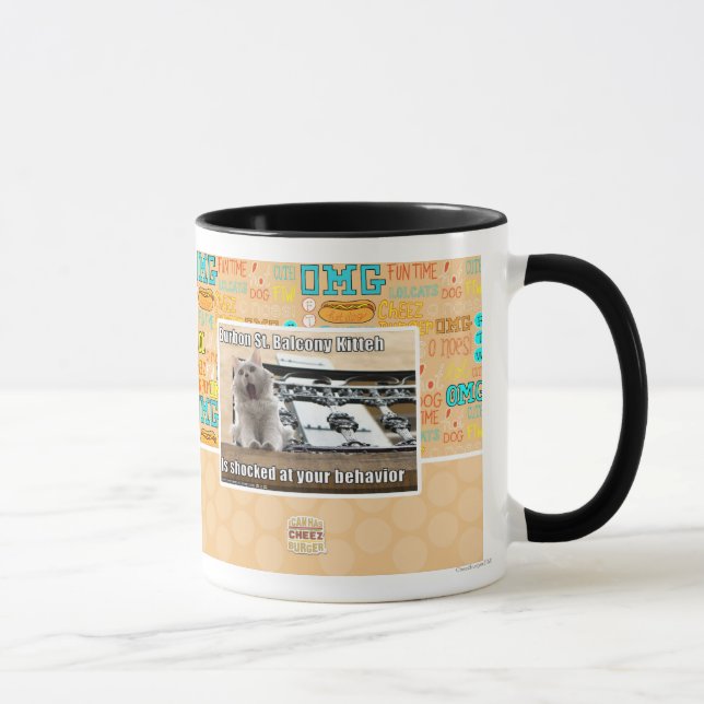 Mug Balcon Kitteh de St de Burbon (Droite)