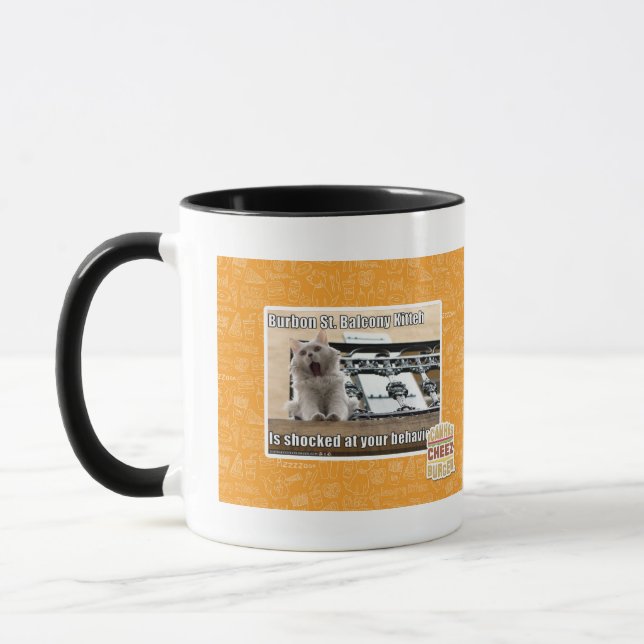 Mug Balcon Kitteh de St de Burbon (Gauche)