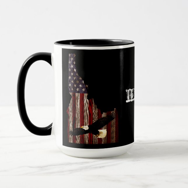 MUG BALD EAGLE BURNT WOOD - IDAHO PATRIOT CLR (Gauche)