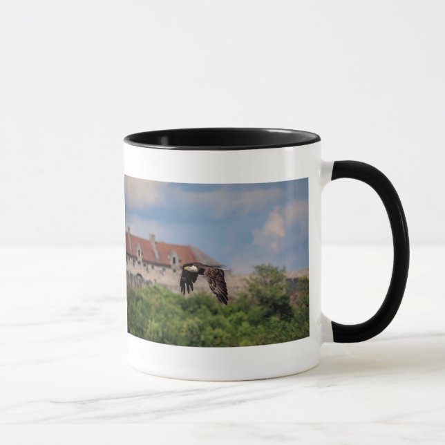 Mug Bald Eagle en passant par Fort Ticondéroga (Droite)