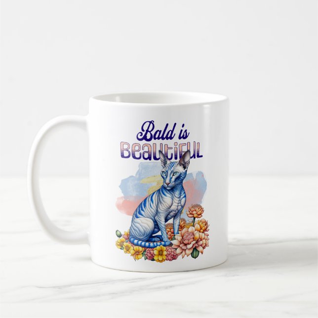 Mug Bald est magnifique | Chat sans poil (Gauche)