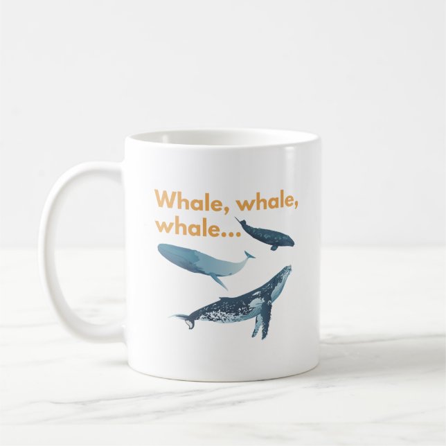 Mug Baleine, baleine, baleine (Gauche)