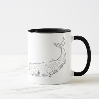 Mug Baleine blanche étourdie Nautique