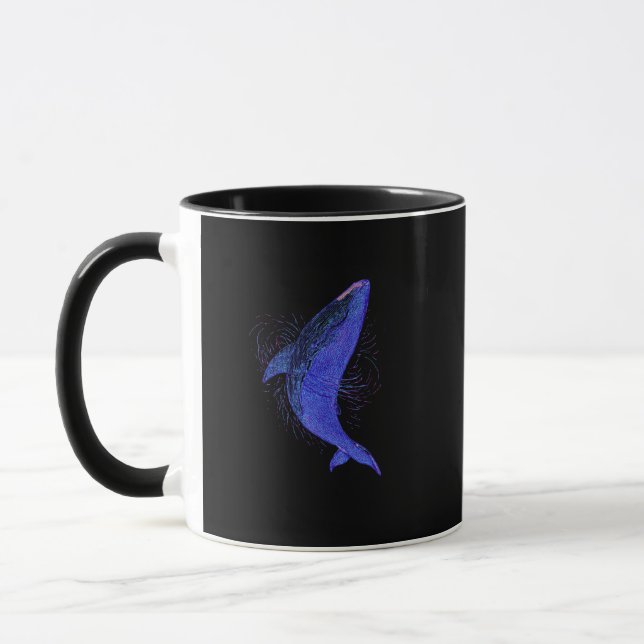Mug Baleine Deep Endurance – Art de Poster (Gauche)