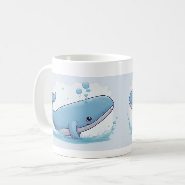 Mug Baleine mignonne (Devant gauche)