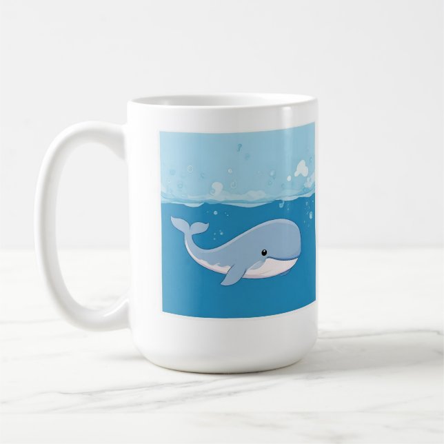 Mug Baleine mignonne (Gauche)
