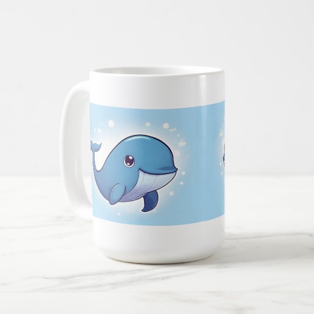 Mug Baleine mignonne (Devant gauche)