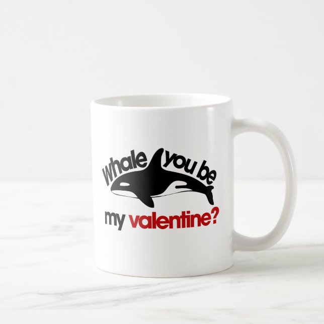 Mug Baleine tu es ma Saint Valentin (Droite)