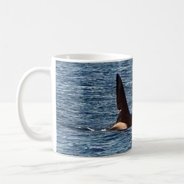 Mug Baleine tueuse de la côte ouest "John Coe" Orca Mu (Gauche)