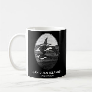 Mug Baleines de San Juan Washington Orca