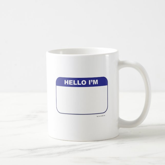 Mug Balise de nom personnalisé promotionnelle (Droite)