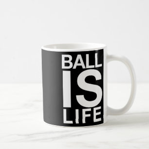 Mug Ball Est Le Logo De Vie Pour Les Ventilateurs Et L