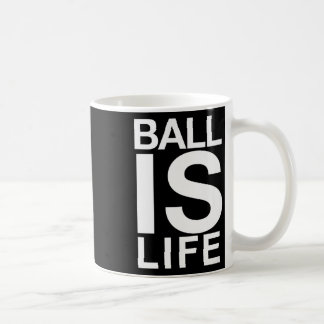 Mug Ball Est Le Logo De Vie Pour Les Ventilateurs Et L