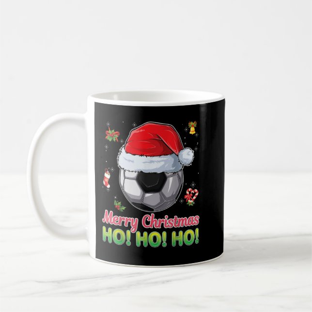 Mug Balle de football de Noël Sport Joyaux garçons Pèr (Gauche)