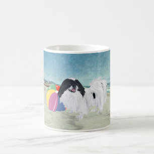 Mug Balle de Plage Chin Japonais