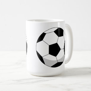 Mug Balle de soccer en dessin