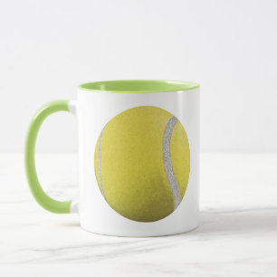 Mug Balle de Tennis Jaune moderne