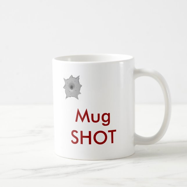 Mug balle, photo de détenu (Droite)