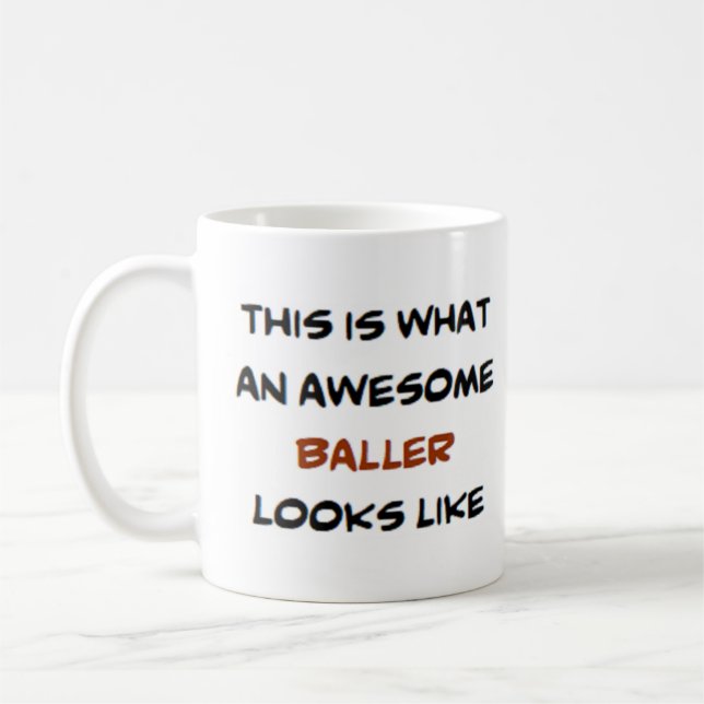 Mug baller, génial (Gauche)