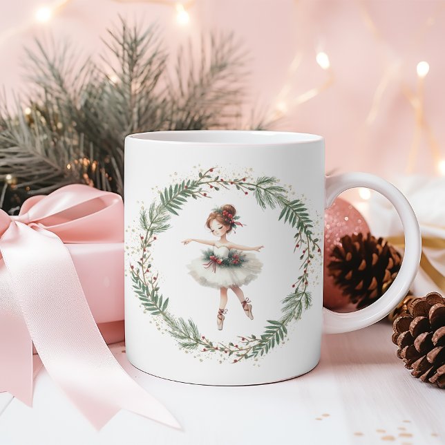 Mug Ballerina de Noël magique mignonne (Créateur téléchargé)