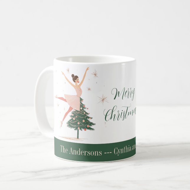 Mug Ballerina de noix rose (Devant gauche)