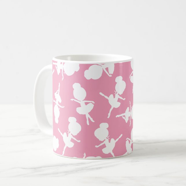 Mug Ballerina Motif, Ballet Girls, Ballet Dance (Devant gauche)
