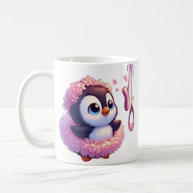 Mug Ballerina Penguin Dreams (Gauche)