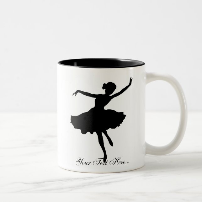 Mug "Ballerina Silhouette" (Droit)