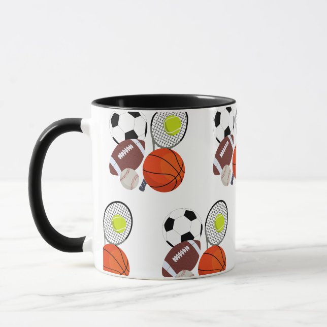 Mug Balles sportives (Gauche)