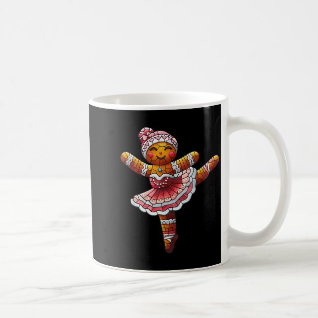 Mug Ballet Dancer Gingerbread Christmas Dance Teacher  (Droite)