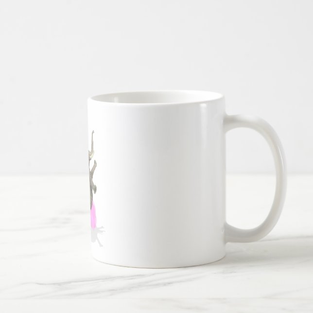 Mug Ballet Elephant En Pointe (Droite)