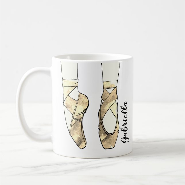Mug Ballet personnalisé Ballerina (Gauche)