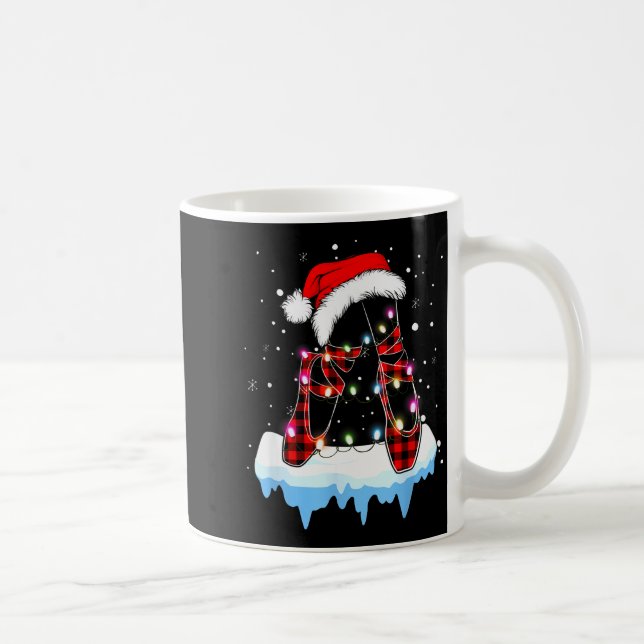 Mug Ballet Scute Ss Cute Sss Christmas Lights Santa Ba (Droite)