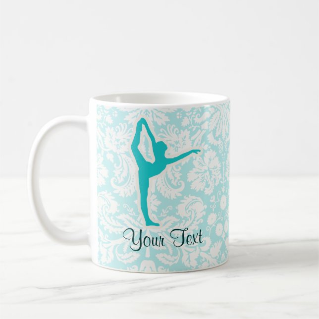 Mug Ballet turquoise (Gauche)