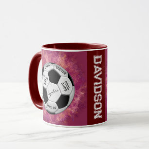 Mug Ballon de Football Personnalisé Anniversaire Âg