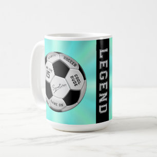 Mug Ballon de Football Personnalisé pour Anniversaire
