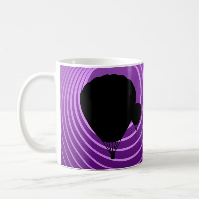 Mug ballon de la scène du soleil (Gauche)
