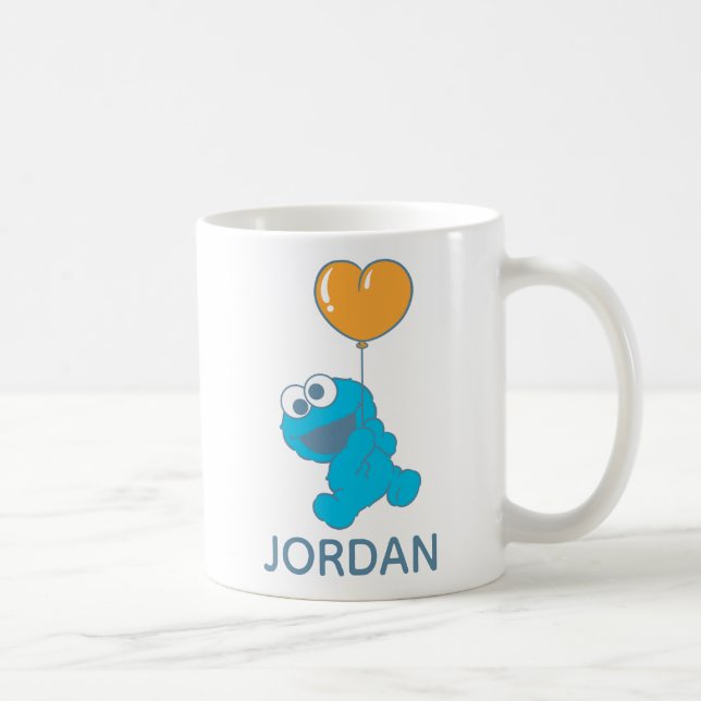 Mug Ballon en forme de coeur de Monstre de Cookie (Droite)