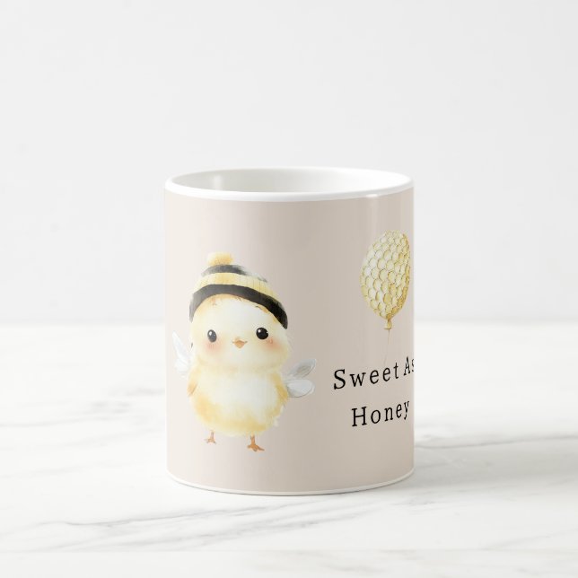 Mug Ballon en nid d'abeille de poulet doux comme du mi (Centre)
