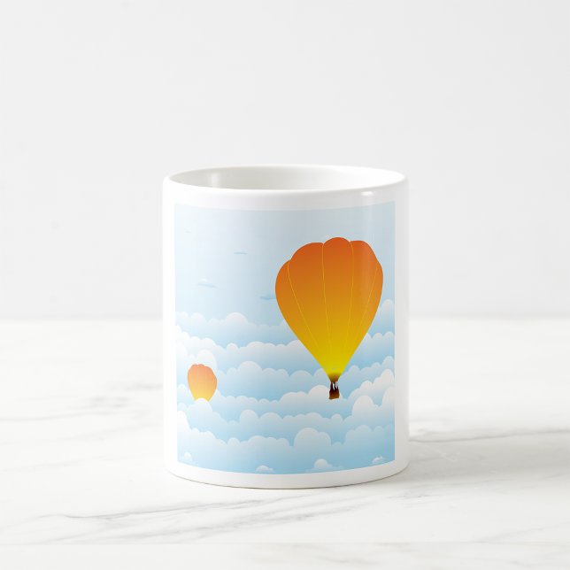 Mug Ballons À Air Chaud Dans Les Nuages (Créateur téléchargé)