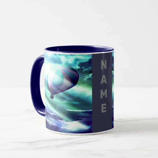 Mug Ballons Blue Hot Air (Devant gauche)