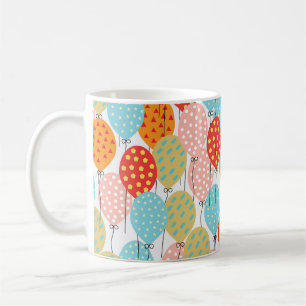 Mug Ballons colorés Variété Motif sans couture