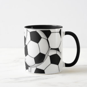 Mug Ballons de football personnalisables