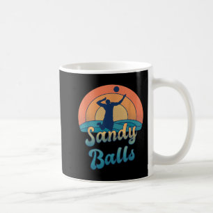 Mug Ballons de sable pour un joueur de beach-volley