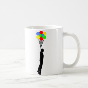Mug Balloon accrochant la boue drôle